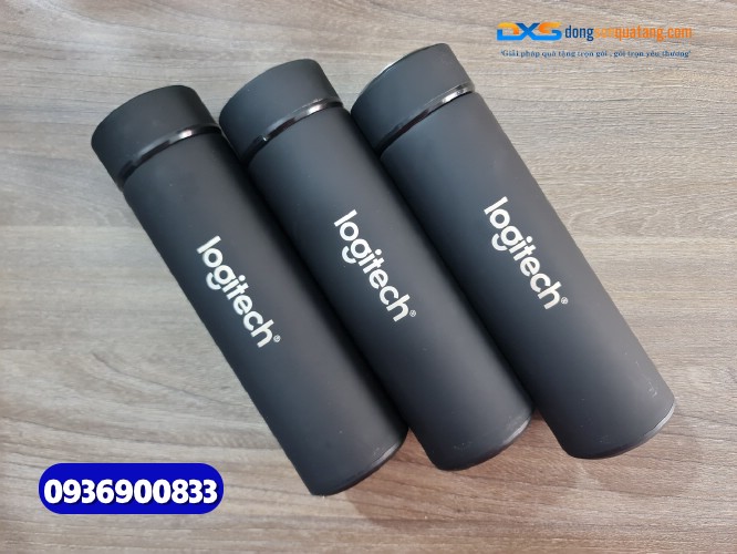 Bình giữ nhiệt quà tặng-Sơn nhám-BGX 002- In logo Công Ty