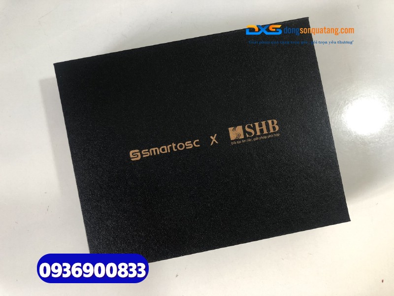 Set quà tặng cao cấp (Pin+But+USB+Hộp namecard)-SQX 009-In khắc logo SHB