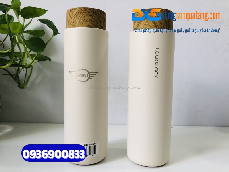 Bình giữ nhiệt Locknlock LHC4227WHT - Khắc logo MINI