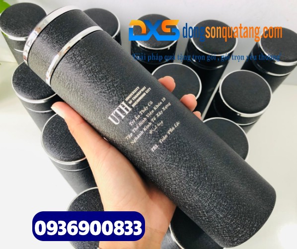 Bình giữ nhiệt in ấn nội dung làm quà tặng tri ân thầy cô 
