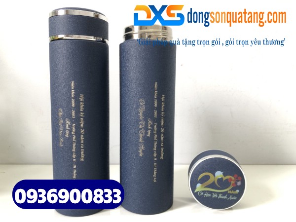 Bình giữ nhiệt cao cấp Inox 304 Màu xanh , dung tích , 500ml