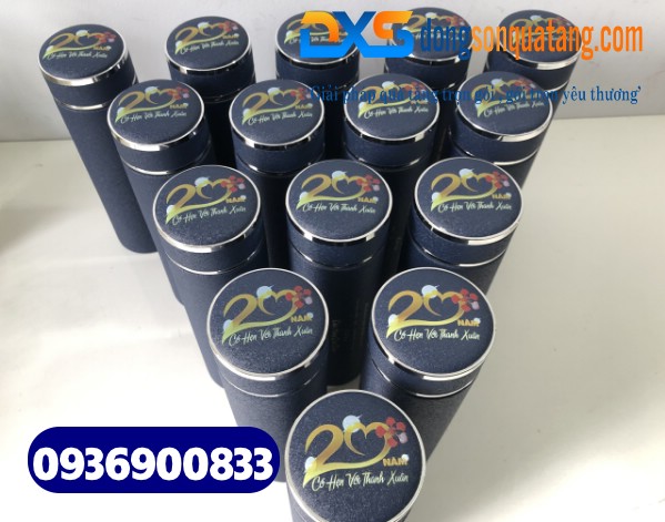 Bình giữ nhiệt cao cấp Inox 304 Màu xanh , dung tích , 500ml