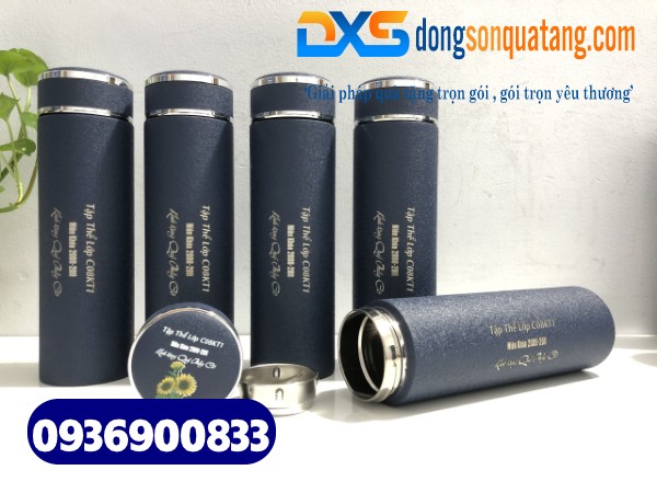Xưởng sản xuất bình giữ nhiệt in logo HCM
