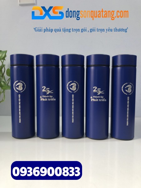 Bình giữ nhiệt inox 304 in logo Doanh Nghiệp