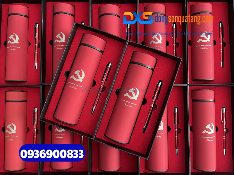 Bộ quà tặng in logo Đảng Bộ Phường 6 - Quận Gò Vấp 