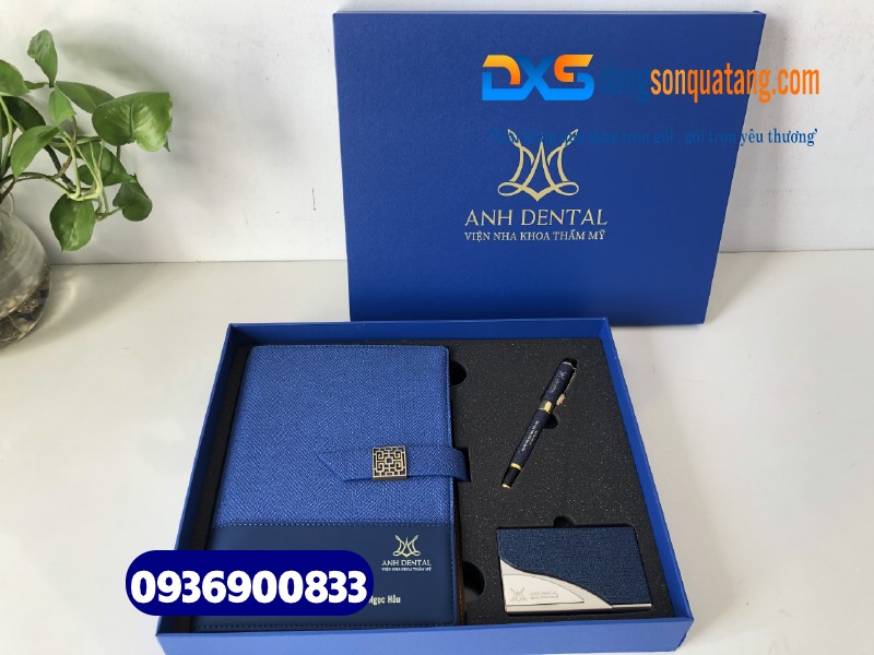  Bộ Giftset In Logo Công Ty ANH DENTAL