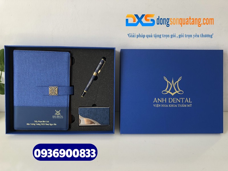  Bộ Giftset In Logo Công Ty ANH DENTAL