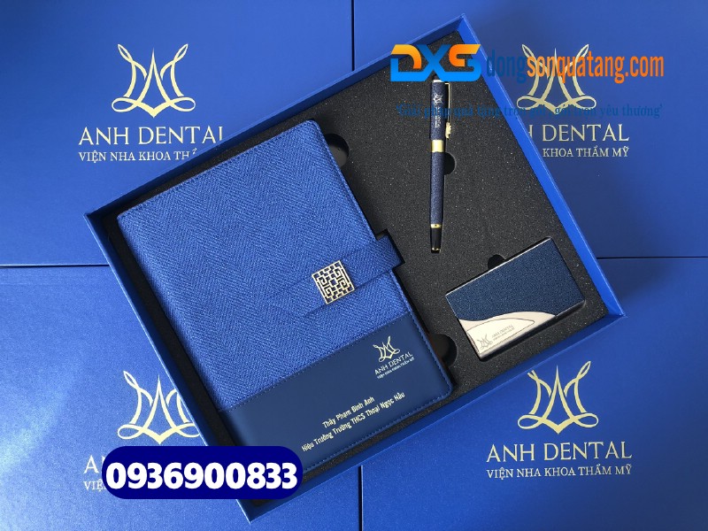  Bộ Giftset In Logo Công Ty ANH DENTAL