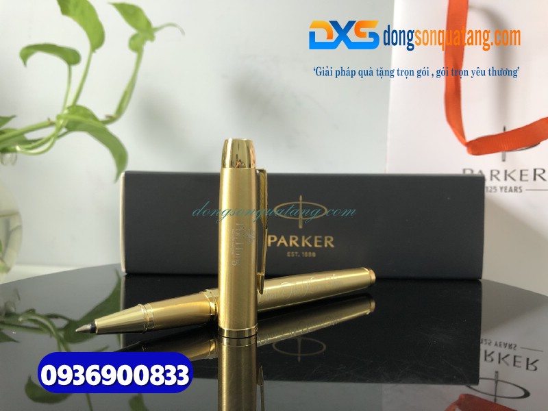 Bút ký Parker IM cao cấp , mạ vàng – Khắc Logo Doanh Nghiệp Phú Hưng