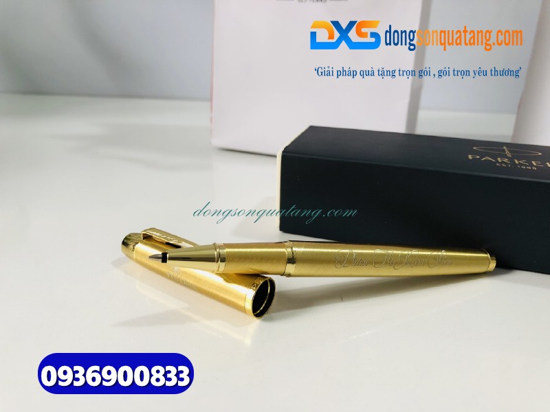 Bút ký Parker IM cao cấp , mạ vàng – Khắc Logo Doanh Nghiệp Phú Hưng
