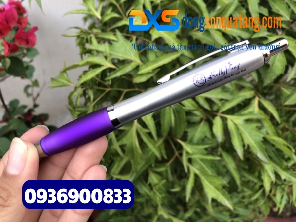 Bút bi nhựa in logo Quảng Cáo Công Ty BP2173