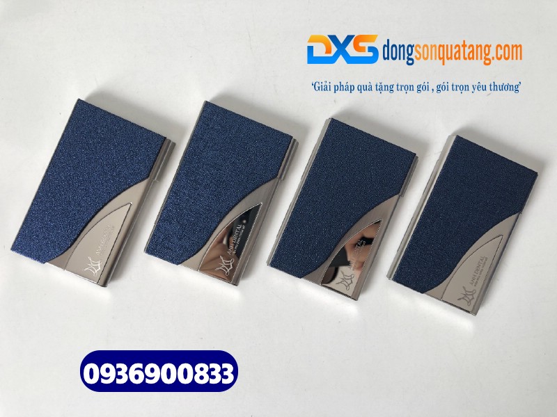 Hộp đựng namecard khắc logo Công Ty ANH DENTAL