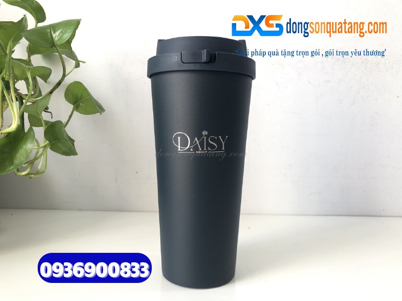 Ly giữ nhiệt Locknlock LHC3249NVY - Khắc logo DAISY