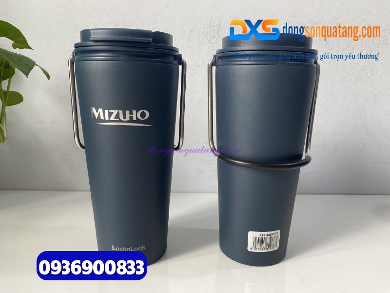 Ly Giữ Nhiệt LocknLock Bucket Tumbler LHC4269 540ml - Khắc logo Ngân Hàng MIZUHO