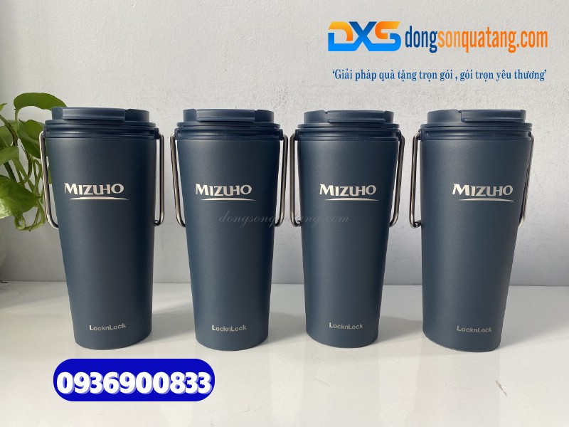Ly Giữ Nhiệt LocknLock Bucket Tumbler 540ml LHC4269 in logo công ty Mizuho