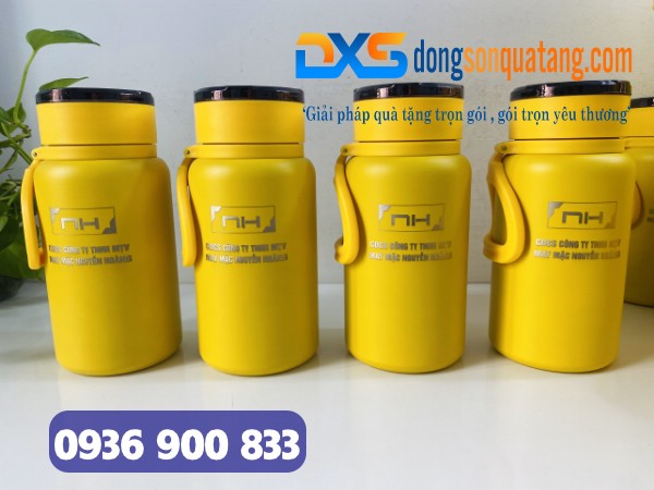 BGN 005 - Bình Giữ Nhiệt Quà Tặng In Logo 1000ml - Quà Tặng Nhân Viên