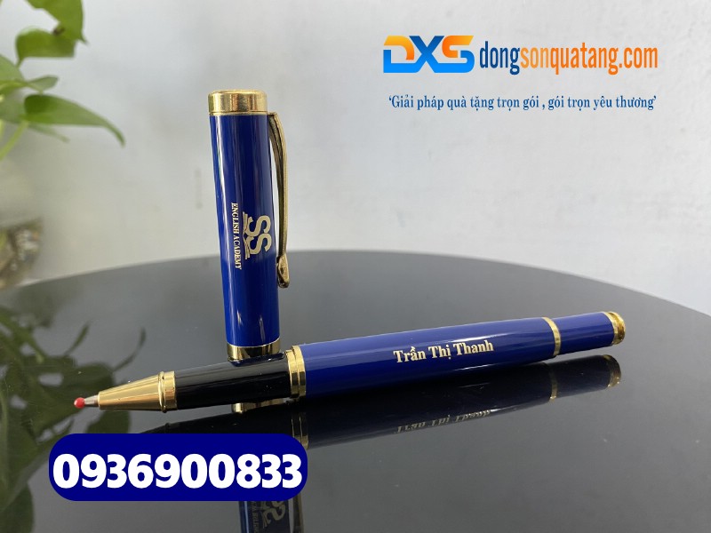 Bút ký kim loại khắc tên , Logo SS 