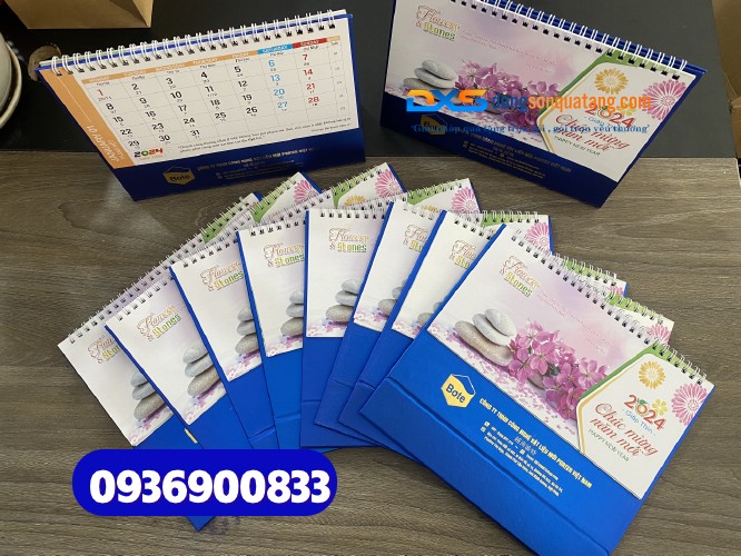 Lịch Tết Để Bàn In Logo Công Ty PORTER