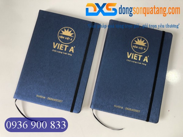 Xưởng Sản Xuất Sổ Da Ép Kim Logo Công Ty Theo Yêu Cầu Giá Sỉ 