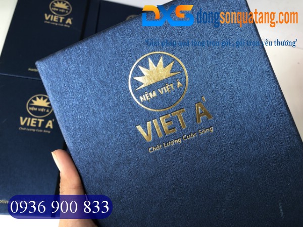 SDX 016 - Xưởng Sản Xuất Sổ Da Ép Kim Logo Công Ty Theo Yêu Cầu Giá Sỉ