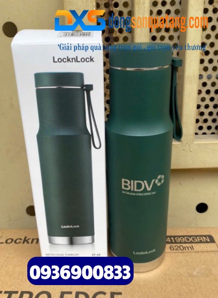 Địa điểm chuyên sản xuất số lượng Bình giữ nhiệt Lock&Lock khắc logo 