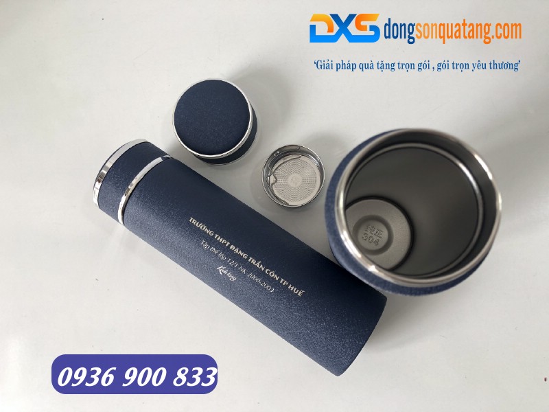 Bình giữ nhiệt đựng nước in logo làm quà tặng 