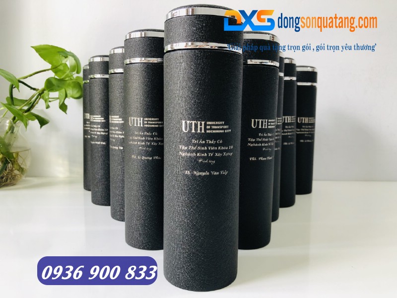 Nhận in logo lên bình giữ nhiệt HCM 