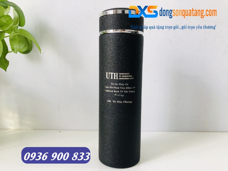 Bình đựng nước in logo Trường Học 