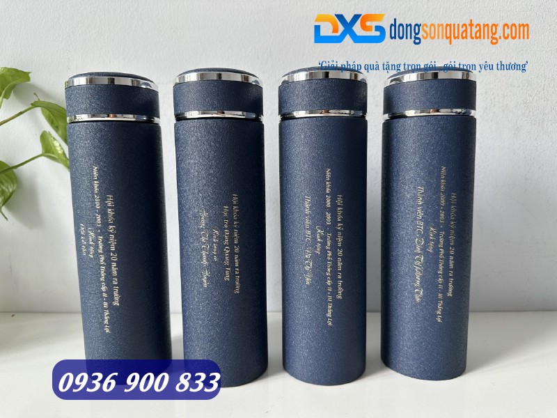 Sản xuất bình giữ nhiệt quà tặng in theo yêu cầu 