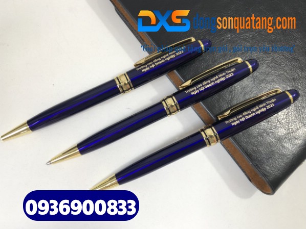 Bút ký kim loại cao cấp in khắc logo Trường Cao Đẳng Nghề Tỉnh Ninh Thuận Bút ký kim loại cao cấp in khắc logo Trường Cao Đẳng Nghề Tỉnh Ninh Thuận