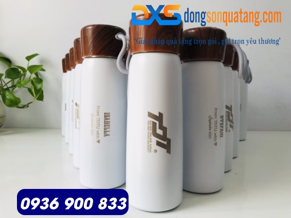 Đông Sơn Quà Tặng chuyên cung cấp bình giữ nhiệt in khắc theo yêu cầu tại Đồng Tháp