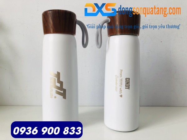 Bình giữ nhiệt in khắc tại Đồng Tháp giá rẻ 