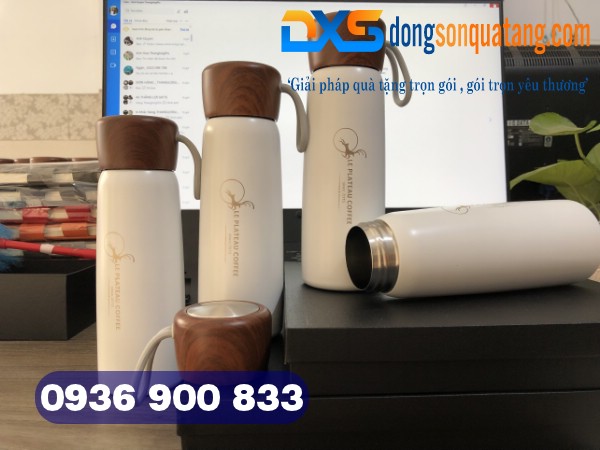 Xưởng sản xuất Bình giữ nhiệt nắp gỗ 