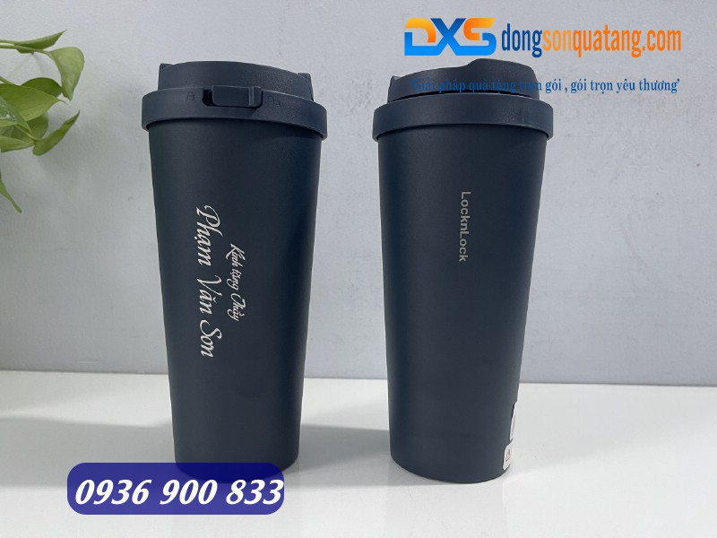 Ly giữ nhiệt khắc tên làm quà tặng thầy cô