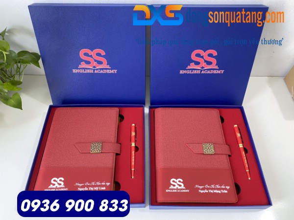 Gift Set Sổ Bút In Logo Làm Quà Tặng Nhân Viên