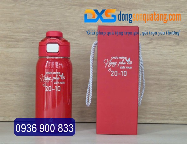 BGN 013 - Bình Giữ Nhiệt In Nội Dung Mừng Ngày 20/10