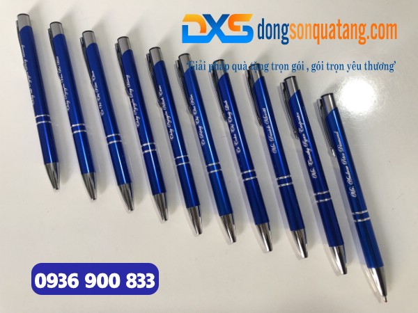 Bộ Quà Tặng Sổ Da , Bút Bi Kim Loại In Khắc Logo Trường AUTRALIA