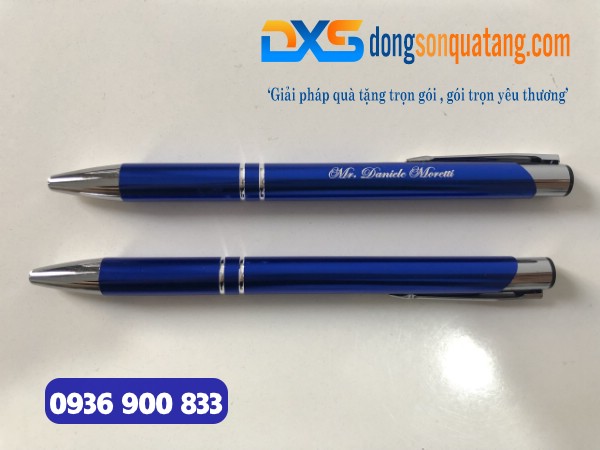 Bộ Quà Tặng Sổ Da , Bút Bi Kim Loại In Khắc Logo Trường AUTRALIA