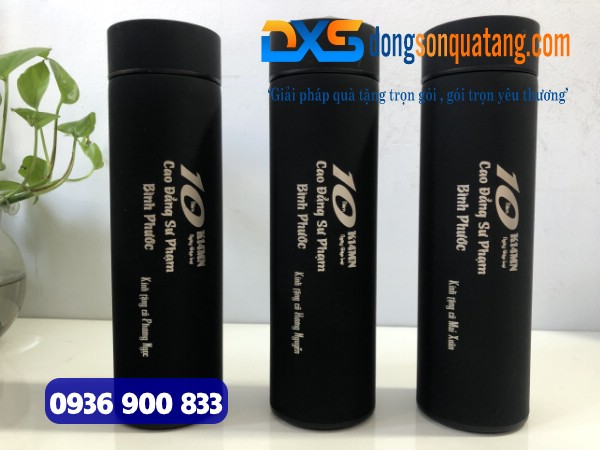 Gift Set Sổ Bình Bút In Khắc Logo Trường Cao Đẳng Sư Phạm Bình Phước 