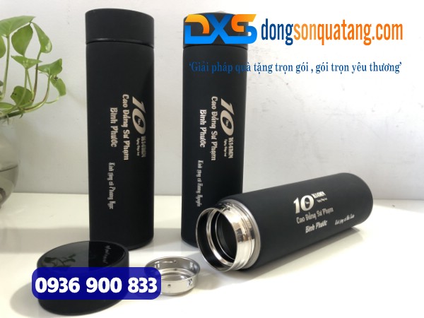 Gift Set Sổ Bình Bút In Khắc Logo Trường Cao Đẳng Sư Phạm Bình Phước 