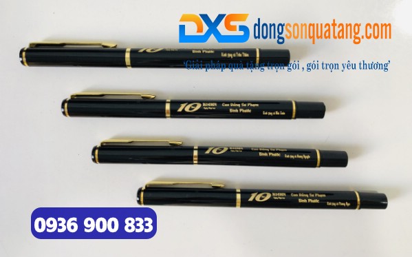 Gift Set Sổ Bình Bút In Khắc Logo Trường Cao Đẳng Sư Phạm Bình Phước 