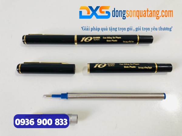 Gift Set Sổ Bình Bút In Khắc Logo Trường Cao Đẳng Sư Phạm Bình Phước 