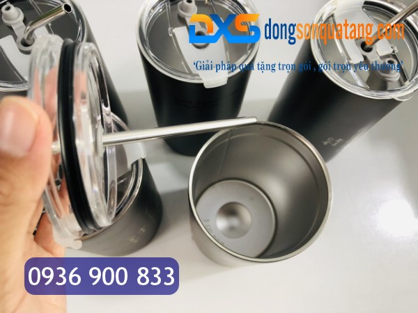 LGN 005 - Ly Giữ Nhiệt Inox 304 In Logo Công Ty Làm Quà Tặng Mọi Dịp 