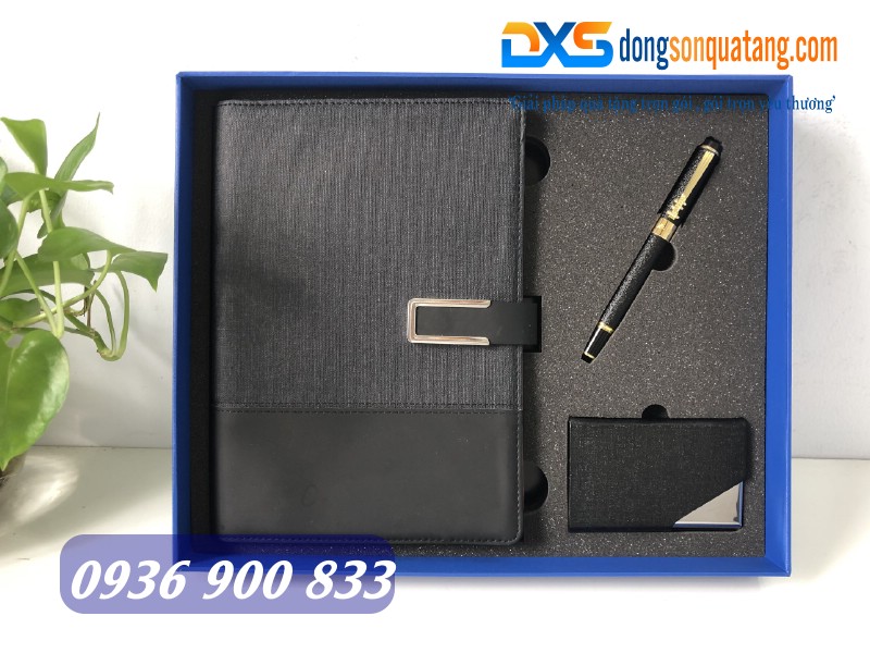 Giff Set Sổ da , Bút Ký , Hộp name card 
