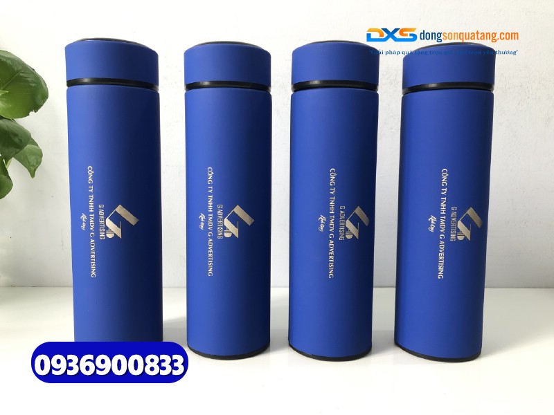 Binh giu nhiet Inox 304 Mau xanh - Khac logo GAD (2)