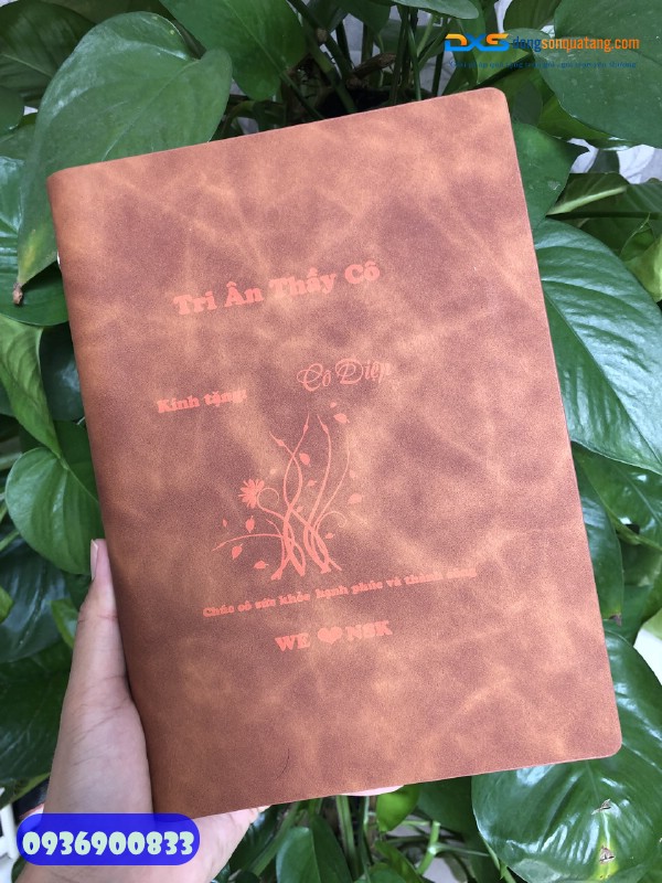 SỔ DA PU IN LOGO SỔ DA PU IN LOGO