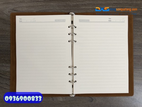 SỔ DA PU IN LOGO SỔ DA PU IN LOGO