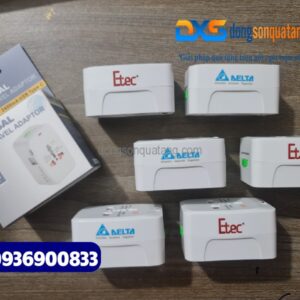 ổ cắm điện du lịch in logo Công Ty ngành du lịch , lữ hành quà tặng quảng cáo thương hiệu