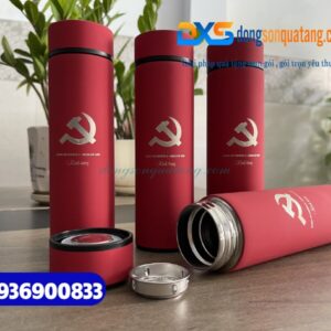 Bình giữ khắc hình logo Đảng phường 6 , quận Gò Vấp - Dongsonquatang