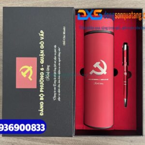 Bộ quà tặng in logo Đảng Bộ Phường 6 - Quận Gò Vấp